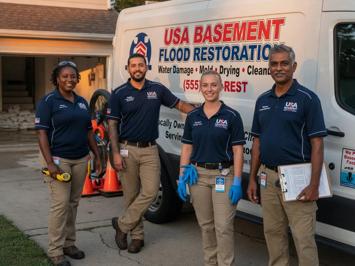 Basement Flood Cleanup company in New Limerick, ME