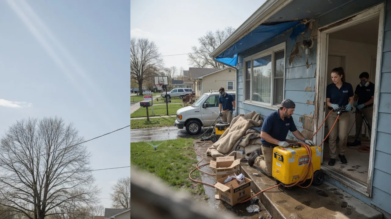 Basement Flood Cleanup in New Limerick, ME near me
